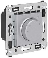 Выключатель вентилятора без рамки DKC Avanti 4-поз. закаленная сталь картинка